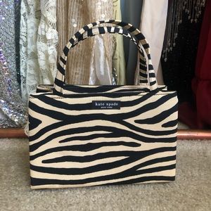 Vintage Kate spade zebra purse